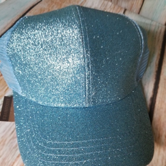 CC Glitter Ponytail Cap - Picture 3 of 8